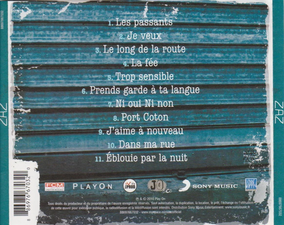 🎶 Un incontournable : le 1er album de ZAZ - Petit Prix !! – photo 2